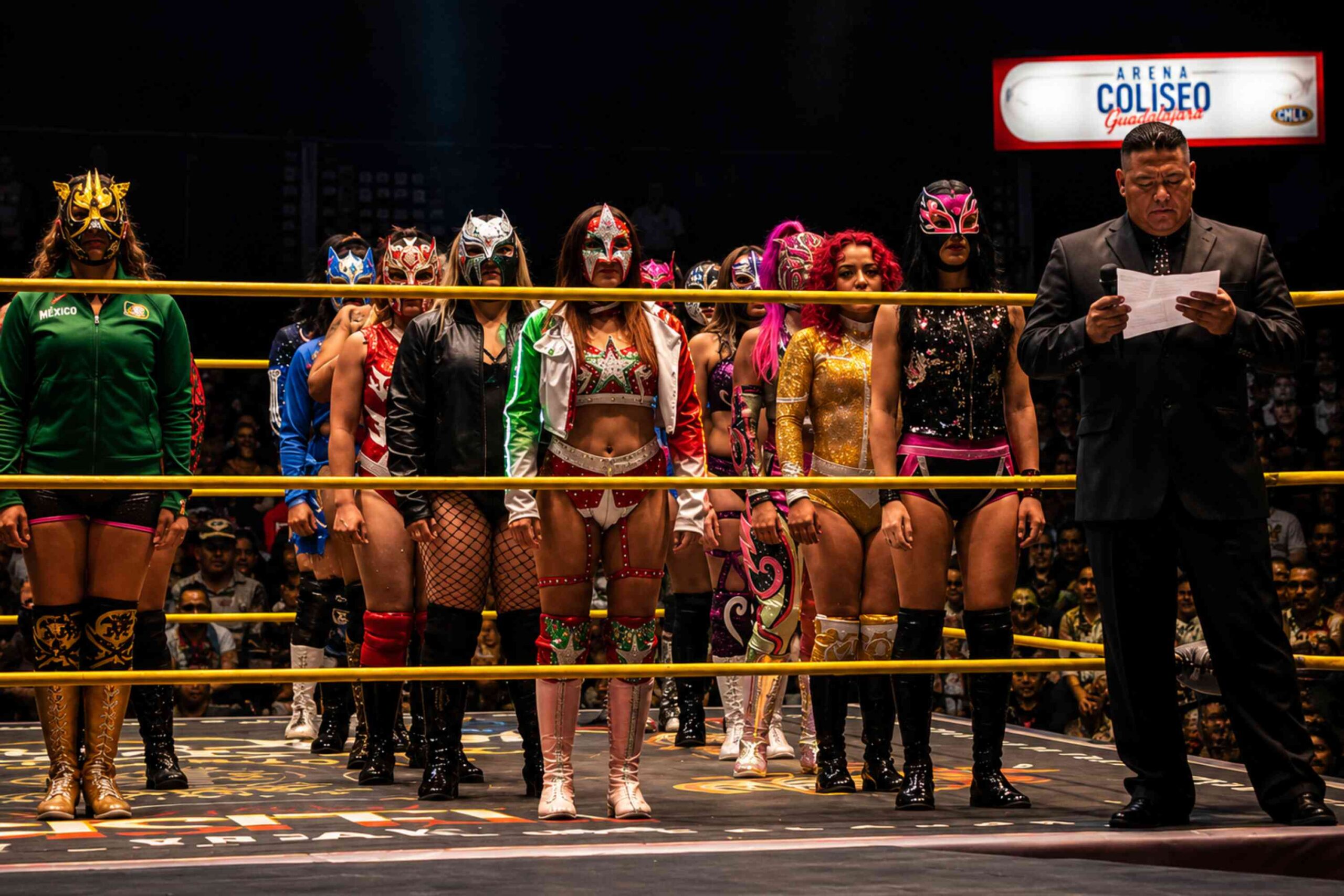 Arena crowd